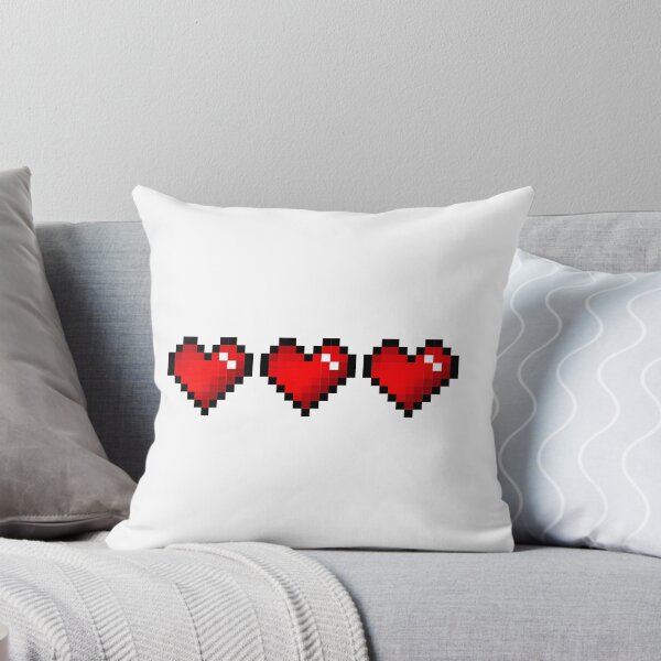 Item preview, Red pixel hearts designed and sold by Kawaii-Crafts.