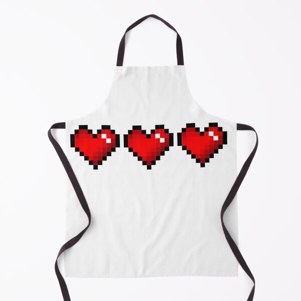 Item preview, Red pixel hearts designed and sold by Kawaii-Crafts.