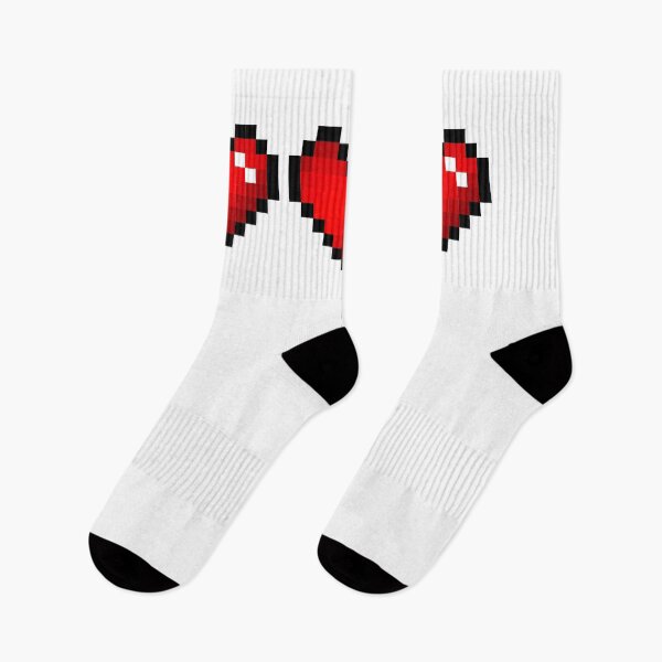 Item preview, Red pixel hearts designed and sold by Kawaii-Crafts.