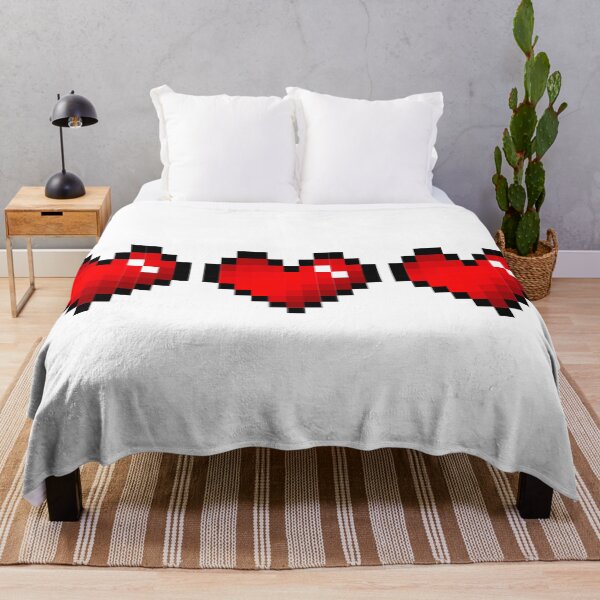 Item preview, Red pixel hearts designed and sold by Kawaii-Crafts.