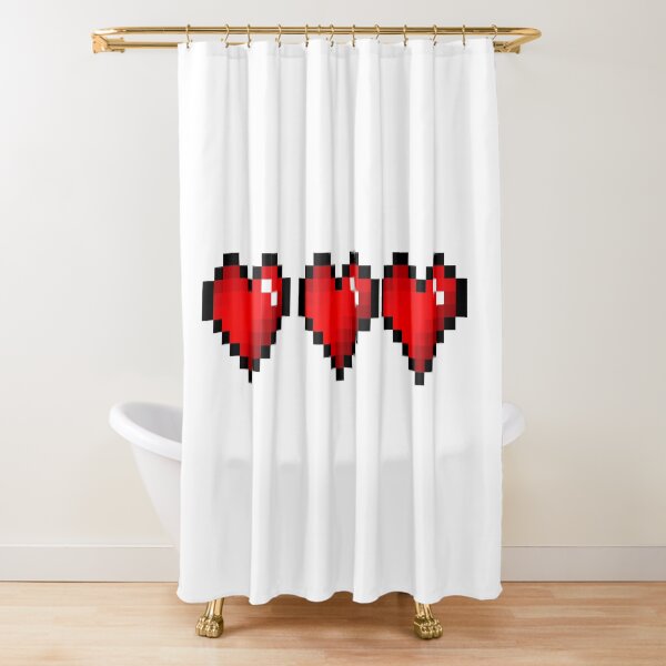 Item preview, Red pixel hearts designed and sold by Kawaii-Crafts.