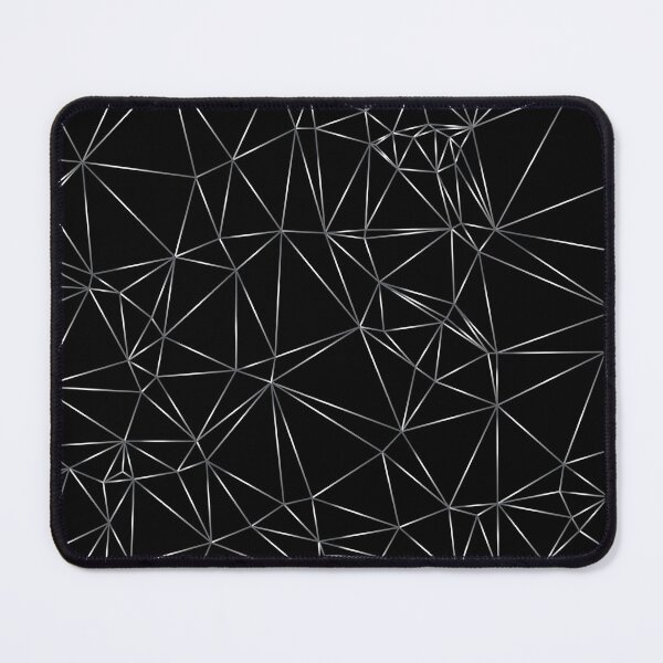 Item preview, Abstract Triangles With Silver Line designed and sold by JenTrinhArt.