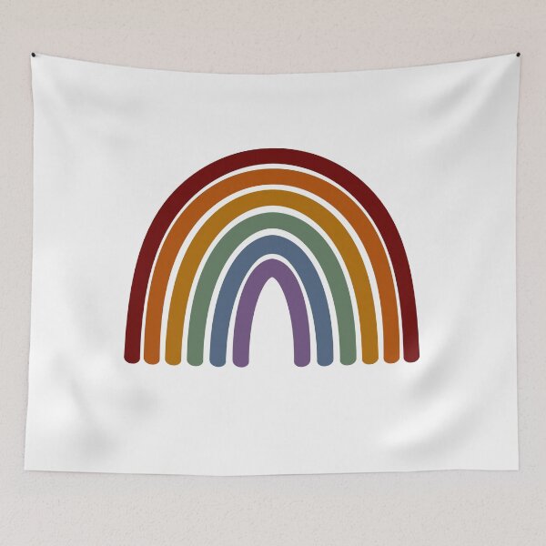 Item preview, Boho Muted Rainbow designed and sold by RobertsArtCo.