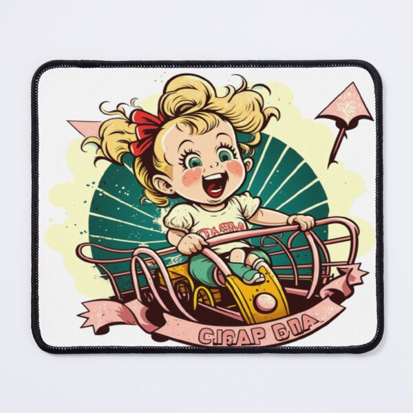 Item preview, child on roller coaster designed and sold by LoveyDesign.
