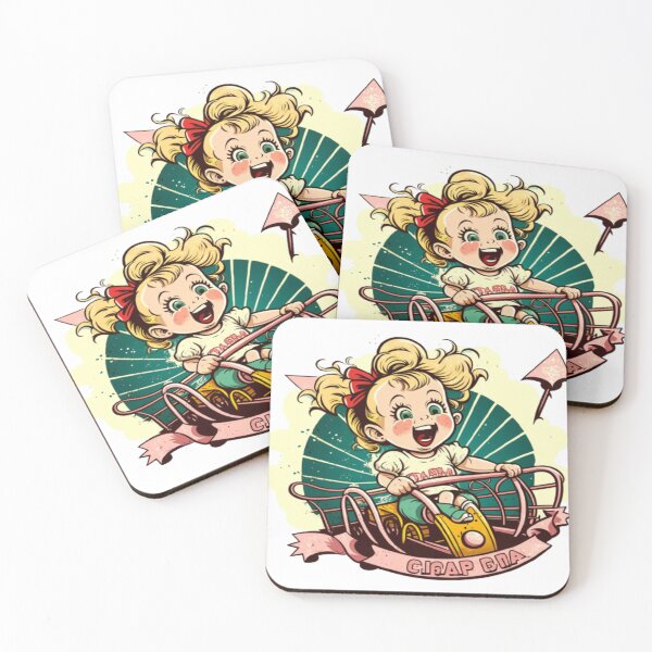 Item preview, child on roller coaster designed and sold by LoveyDesign.