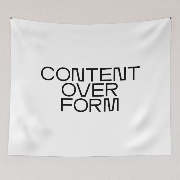 Item preview, Content over form (black) designed and sold by didijuca.
