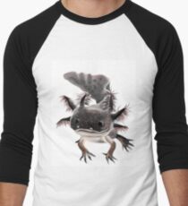 Happy Axolotl Men's Baseball ¾ T-Shirt