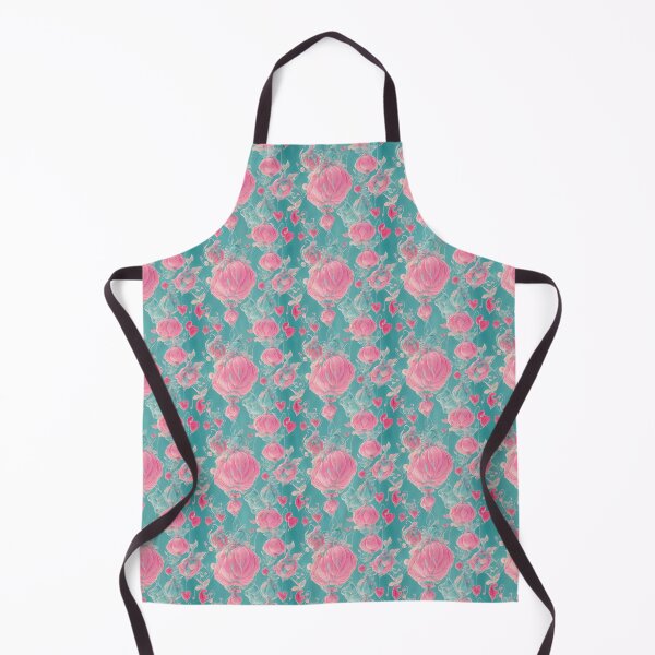 Item preview, Pink and Aqua Floaty Abstract Pattern designed and sold by IcedImages.