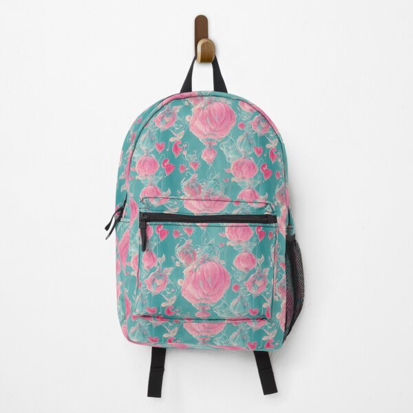 Item preview, Pink and Aqua Floaty Abstract Pattern designed and sold by IcedImages.