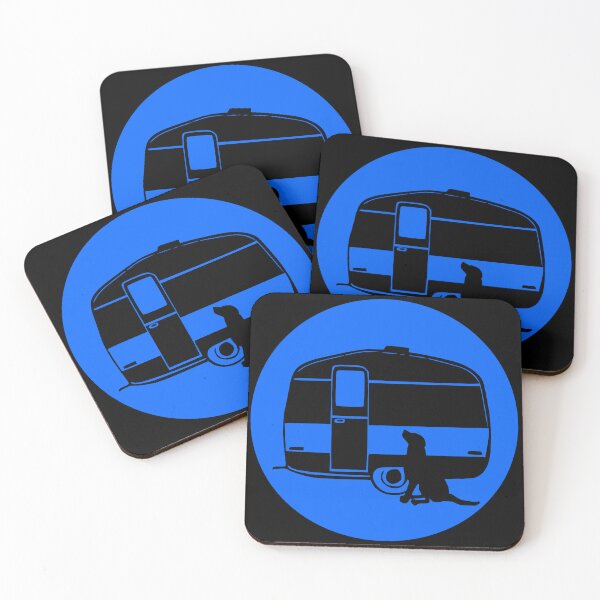 Item preview, ALL YOU NEED A DOG A CARAVAN BLUE designed and sold by Marni Scofidio Desi9ns.