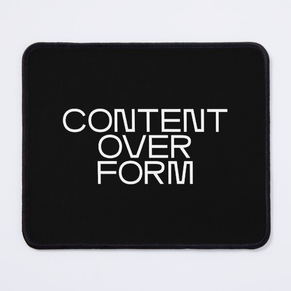 Item preview, Content over form (white) designed and sold by didijuca.