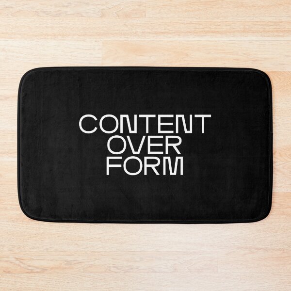 Item preview, Content over form (white) designed and sold by didijuca.
