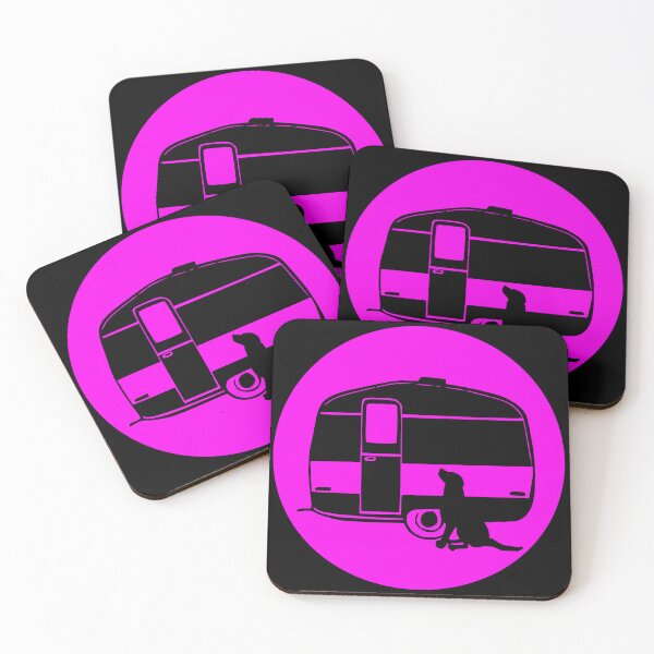 Item preview, ALL YOU NEED A DOG A CARAVAN PINK designed and sold by Marni Scofidio Desi9ns.