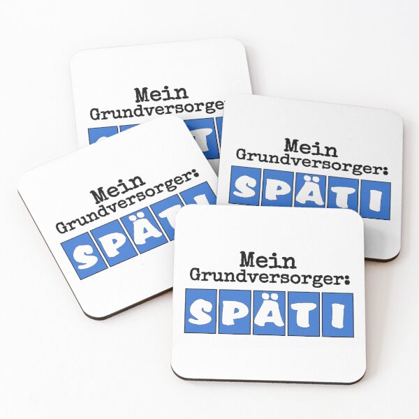 Item preview,  My basic provider: SPÄTI - funny saying - Berlin Meme designed and sold by Marcel Wirth.