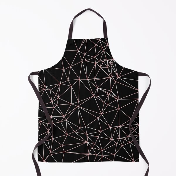 Item preview, Abstract Triangles With Rose Golden Line designed and sold by JenTrinhArt.