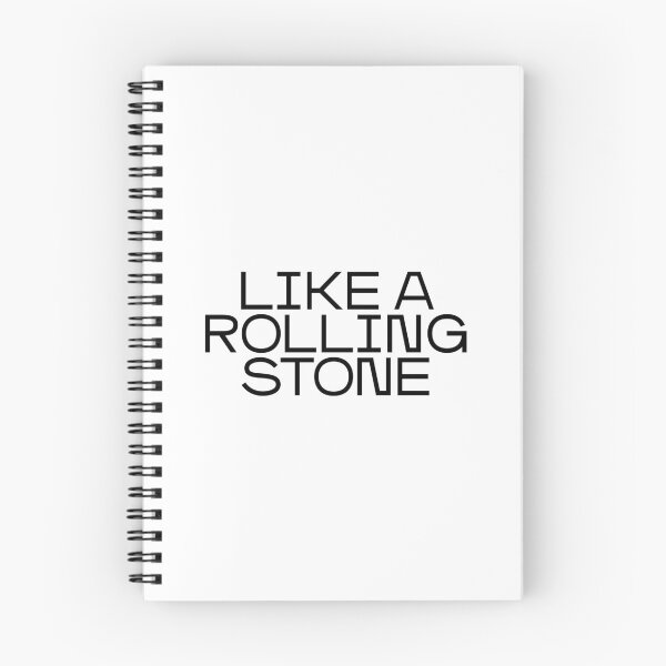 Item preview, Like a rolling stone (black) designed and sold by didijuca.