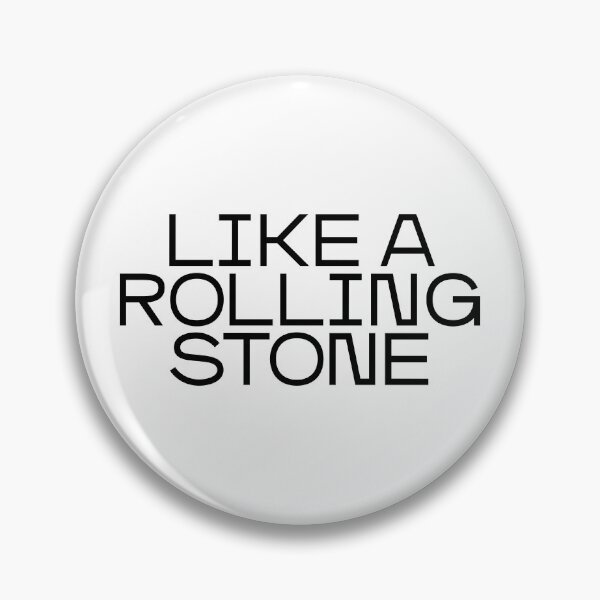 Item preview, Like a rolling stone (black) designed and sold by didijuca.