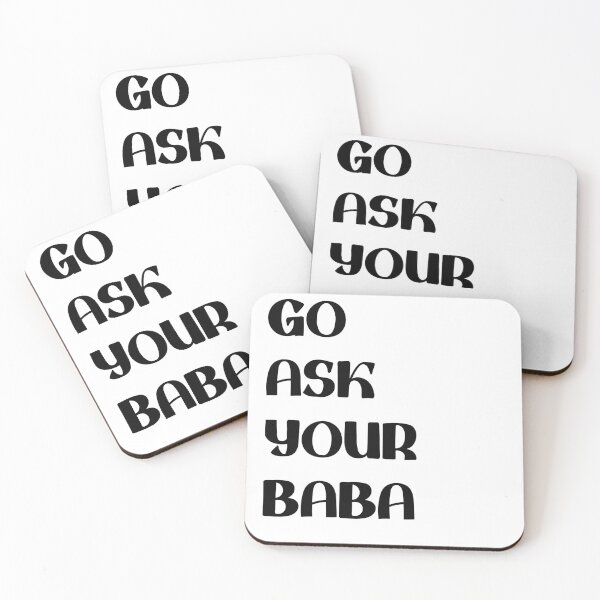 Item preview, go ask your baba funny  designed and sold by axoniej.