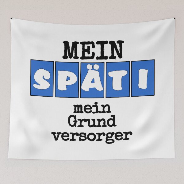 Artikelvorschau, Mein SPÄTI mein Grundversorger - lustiger Spruch - Berlin entworfen und verkauft von Marcel Wirth.