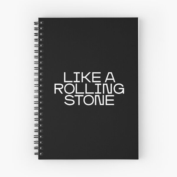 Item preview, Like a rolling stone (white) designed and sold by didijuca.