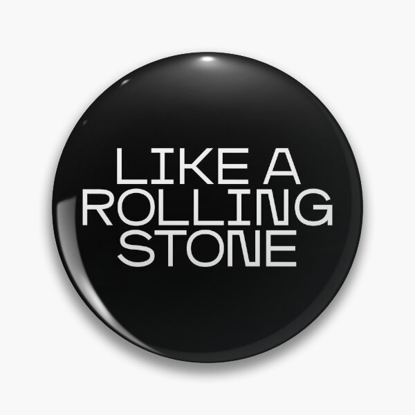 Item preview, Like a rolling stone (white) designed and sold by didijuca.