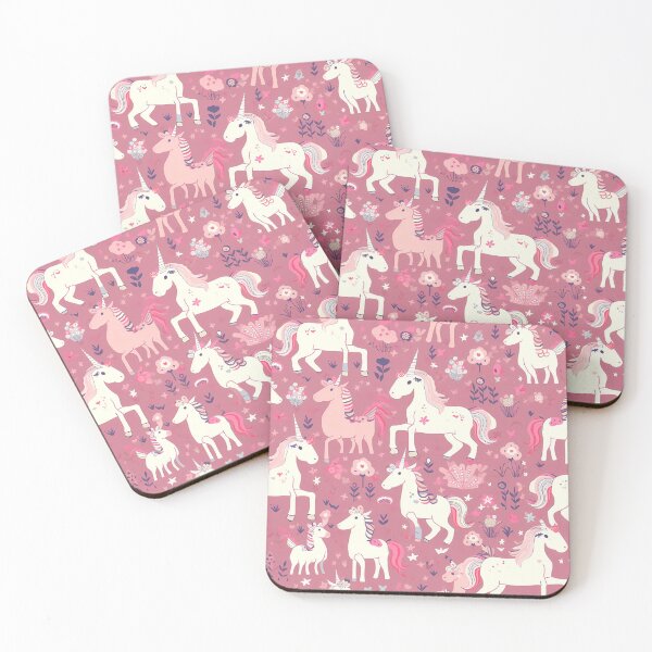 Item preview, Cute Unicorns and Flowers designed and sold by srknt.
