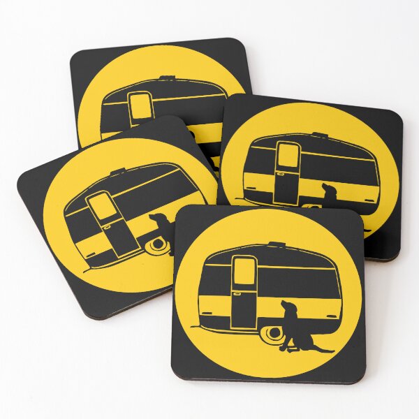 Item preview, ALL YOU NEED A DOG A CARAVAN YELLOW designed and sold by Marni Scofidio Desi9ns.