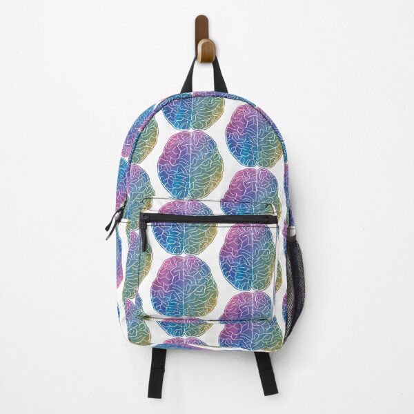 Item preview, Rainbow Brain 2 (oil pastel) designed and sold by Alane Fideler.