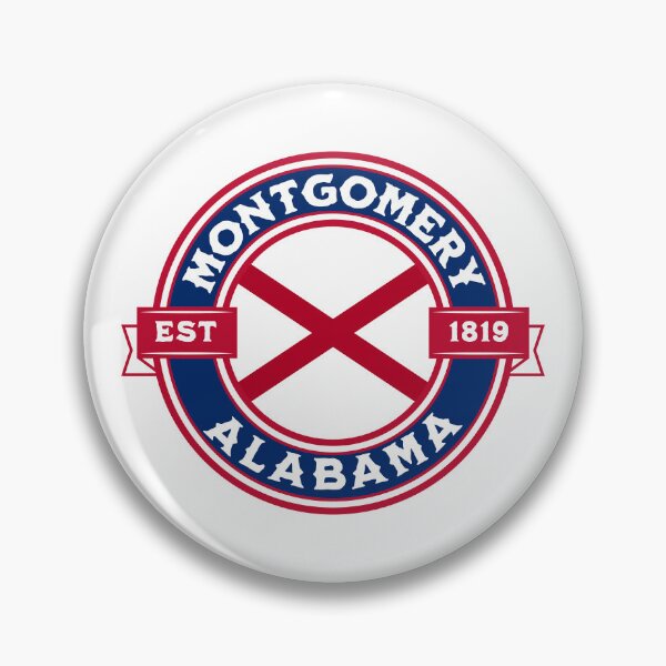 Item preview, Montgomery Alabama State Flag Design designed and sold by NewNomads.