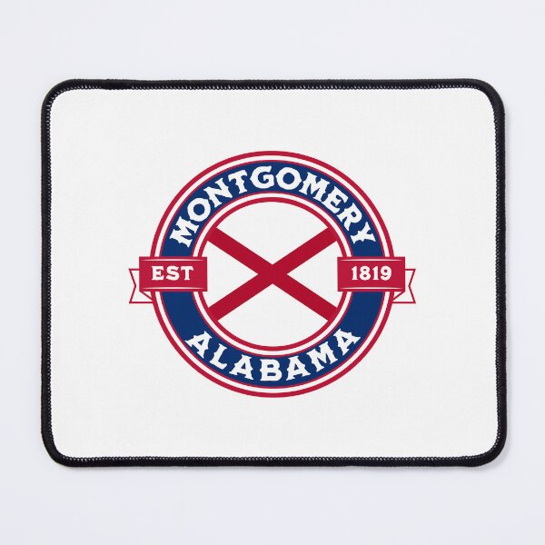 Item preview, Montgomery Alabama State Flag Design designed and sold by NewNomads.
