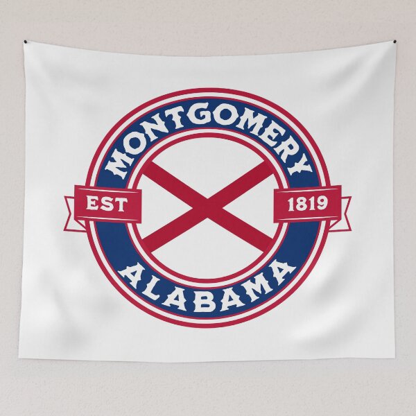 Artikelvorschau, Montgomery Alabama State Flag Design entworfen und verkauft von NewNomads.