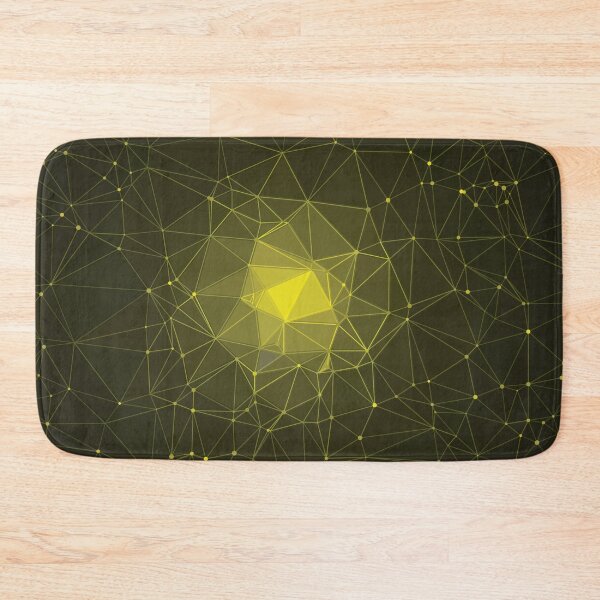 Item preview, Abstract Low Poly With Yellow Color  designed and sold by JenTrinhArt.
