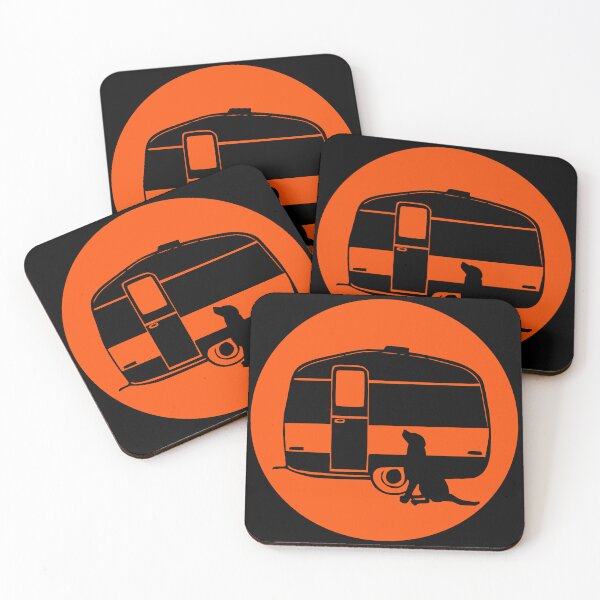 Item preview, ALL YOU NEED A DOG A CARAVAN ORANGE designed and sold by Marni Scofidio Desi9ns.