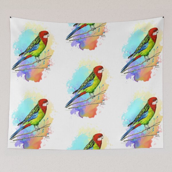 Item preview, Australian Eastern Rosella #3 designed and sold by ArtbySmith.
