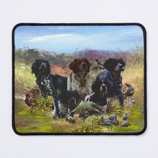 Item preview, French Brittany , Bird hunting designed and sold by TammyHunterArt.