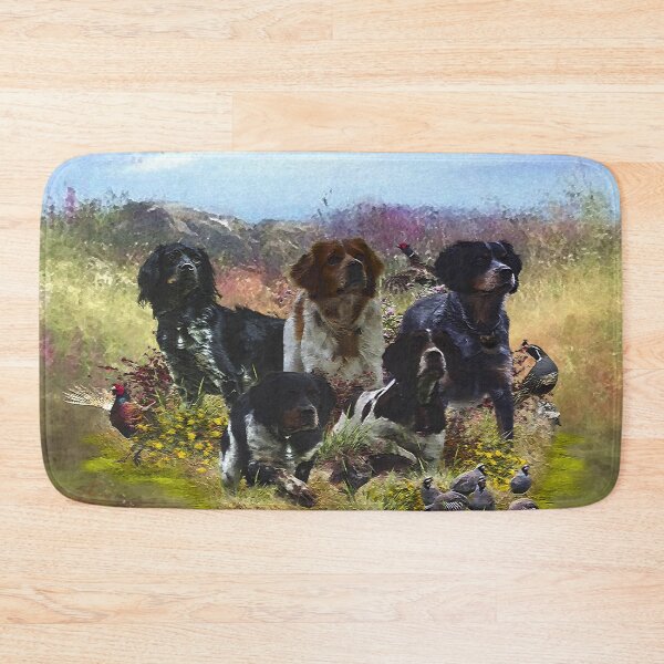 Item preview, French Brittany , Bird hunting  designed and sold by TammyHunterArt.
