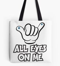 All Eyes on Me Graphic Design Tote Bag