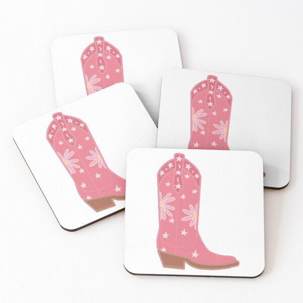 Item preview, Pink Daisy Cowboy Boot designed and sold by Ldebranski.