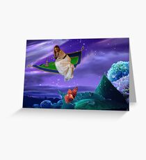 Magic Carpet Ride Greeting Card