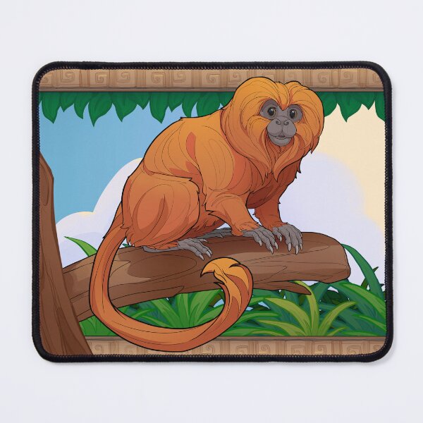 Item preview, Toon Golden lion tamarin designed and sold by TucaSol.