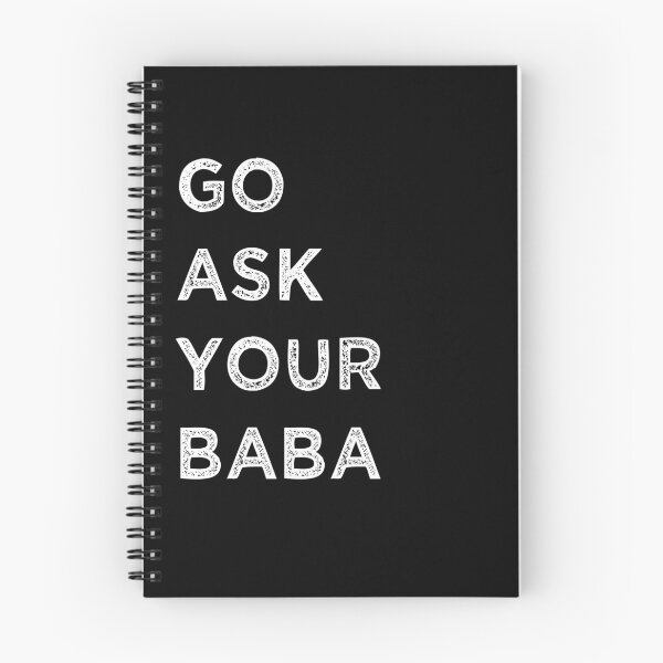 Item preview, go ask your baba  designed and sold by axoniej.
