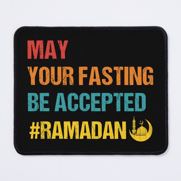 Item preview, May Your Fasting Be Accepted - Ramadan Kareem - Ramadan Mubarak - Ramadan Month 2023 Vintage designed and sold by naworas.