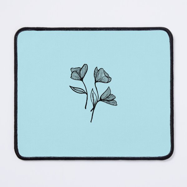 Item preview, Simple floral design in black designed and sold by Pretty-Sounds.