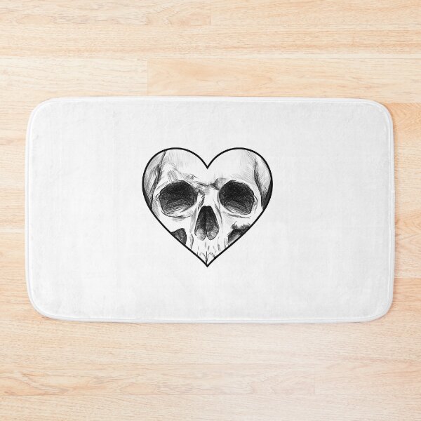 Item preview, Heart-shaped frontal skull. designed and sold by Nyctophiles.
