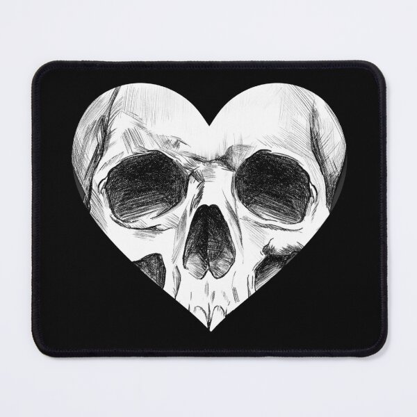 Item preview, Heart-shaped frontal skull. designed and sold by Nyctophiles.