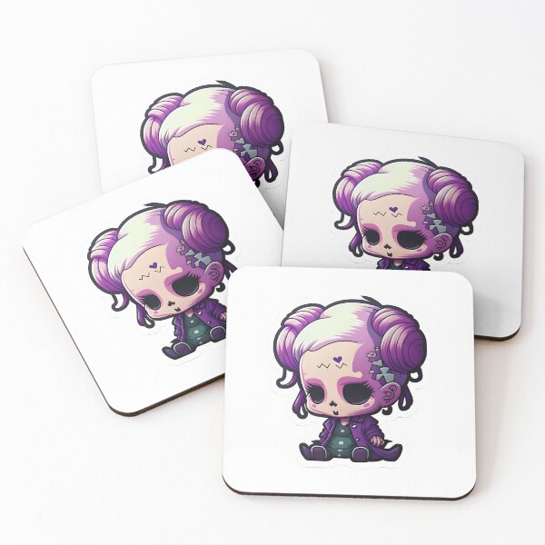 Item preview, Cute Chibi SkullGirl designed and sold by RoboRembrandt.