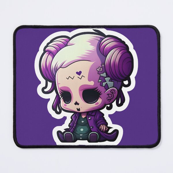 Item preview, Cute Chibi SkullGirl designed and sold by RoboRembrandt.