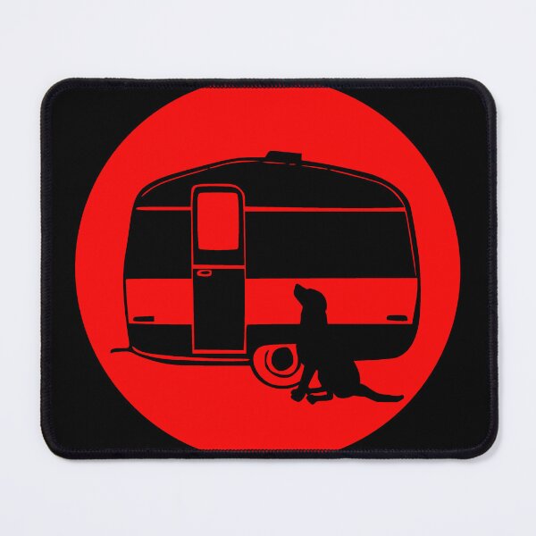 Item preview, ALL YOU NEED A DOG A CARAVAN RED designed and sold by Marni Scofidio Desi9ns.