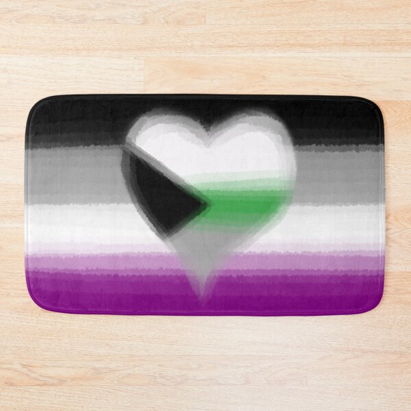 Item preview, Watercolor Asexual Demiromantic Pride Flag designed and sold by Sum-Thangs.