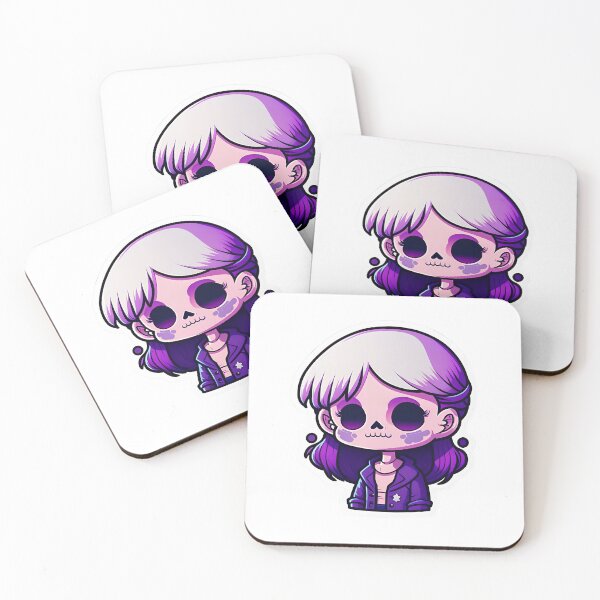 Item preview, Happy Chibi SkullGirl designed and sold by RoboRembrandt.